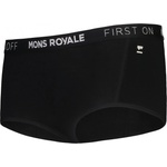 Mons Royale Дамско мериносово термобельо Mons Royale Women's Sylvia Boyleg Merino base layer - Black (115-1405-0113)