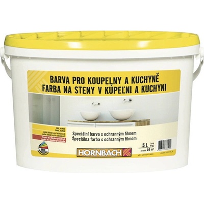Hornbach pro koupelny a kuchyně proti plísním 6 l bílá