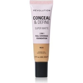 Makeup Revolution Conceal & Define matující make-up F9,7W 23 ml