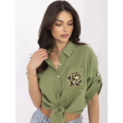 Italy Moda Shirt-DHJ-KS-8595-1.66-khaki
