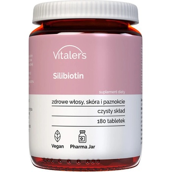 Vitaler's Коса, кожа и нокти - Силибиотин, 180 таблетки (407627 (vit-0762) vit)