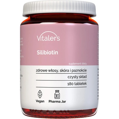 Vitaler's Коса, кожа и нокти - Силибиотин, 180 таблетки (407627 (vit-0762) vit)