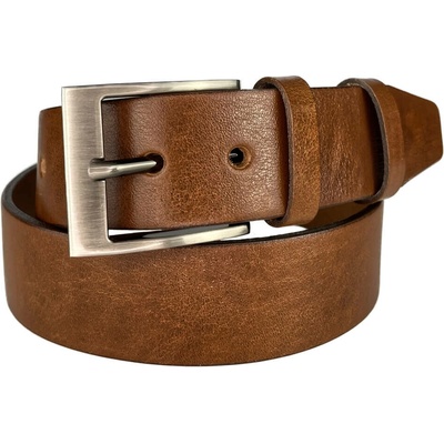 Penny Belts pánský kožený opasek 2248 hnědý