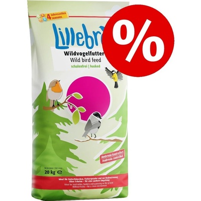 Lillebro Divoké ptactvo bezslupkové 20 kg