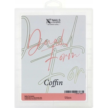 Nails Company Dual Form Coffin 120 ks