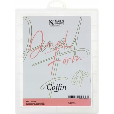 Nails Company Dual Form Coffin 120 ks