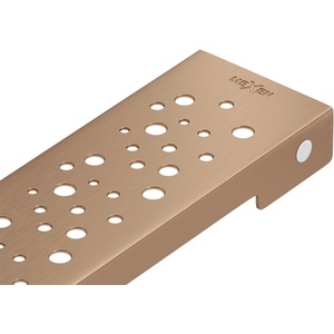 Mexen Flat M12 капак за линеен сифон 80 см, четкана мед - 1C21080 (1C21080)