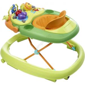 Chicco - Бебешка проходилка WALKY TALKY 2xAA зелен (AG0678) Проходилка