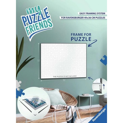 Ravensburger 179015 Rám černý 70 x 50 cm – Zbozi.Blesk.cz