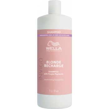 Wella Invigo Color Recharge Cool Blonde Shampoo 1000 ml