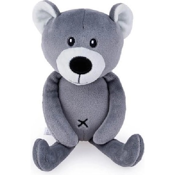 Balibazoo Мека играчка За Гушкане Teddy Bear тъмно сив 82002 (111067)