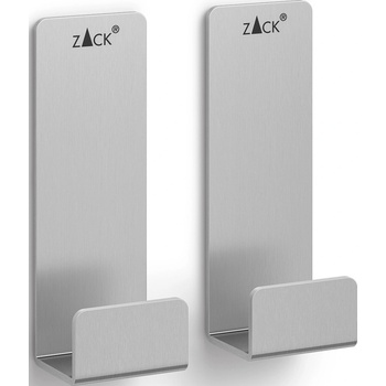 Zack Куки за стена Potes матова неръждаема стомана 7 см 2 бр (40610)