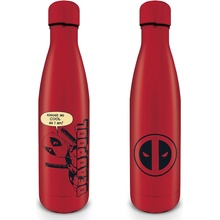 Pyramid Kovová fľaša na nápoj Deadpool Peek a Boo 550 ml