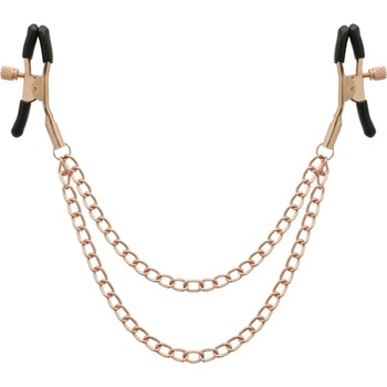 1Sexy Щипки за зърна с верижки BEGME Fetish Games