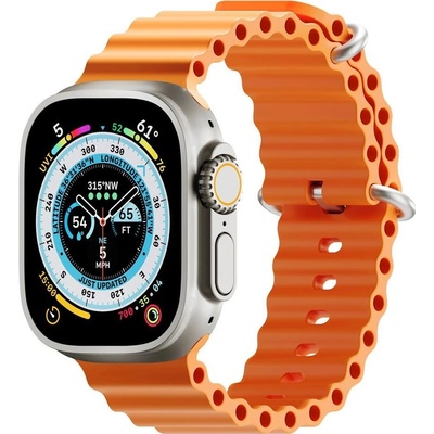 Next One remienok H20 Band pre Apple Watch 44/45/49mm - Orange AW-4549-H2O-ORG