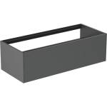 Ideal Standard Atelier Conca стенен шкаф за монтаж на стена, 1 чекмедже, 120 см, антрацит мат (T3933Y2)