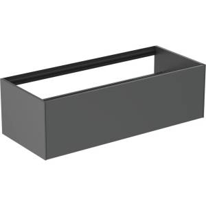 Ideal Standard Atelier Conca стенен шкаф за монтаж на стена, 1 чекмедже, 120 см, антрацит мат (T3933Y2)