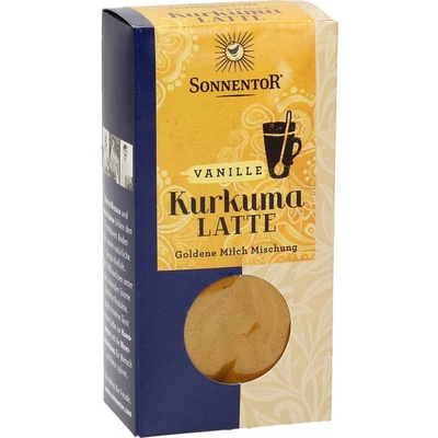 Sonnentor Kurkuma Latte vanilka dózička Pikantní kořeněná směs Bio 60 g