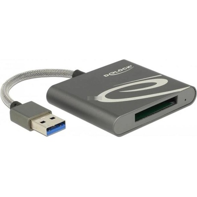 Delock USB 3.0 XQD 2.0 четец за SD карти, антрацит (91583)