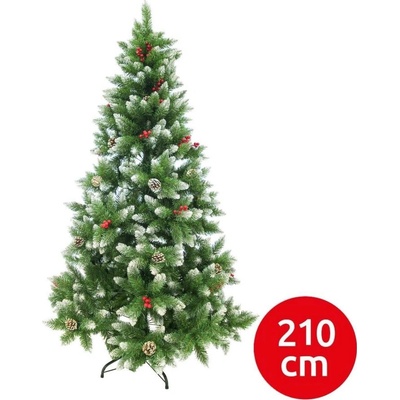Eurolamp Vánoční stromek SNOWY 210 cm borovice EU0208