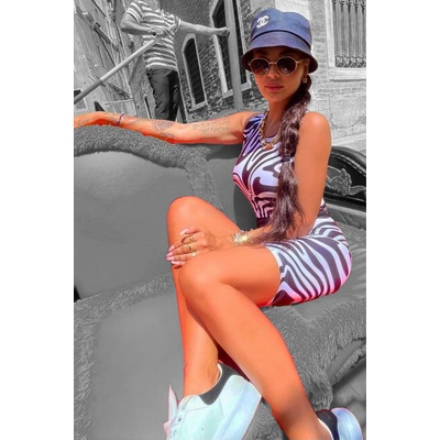 krátke legíny Black smoke