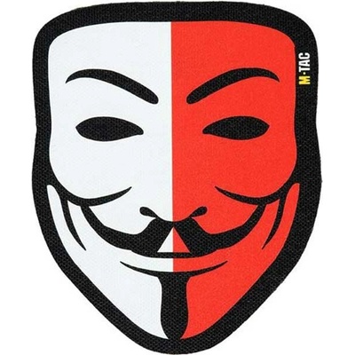 Nášivka M-Tac Anonymous - Black/Poland