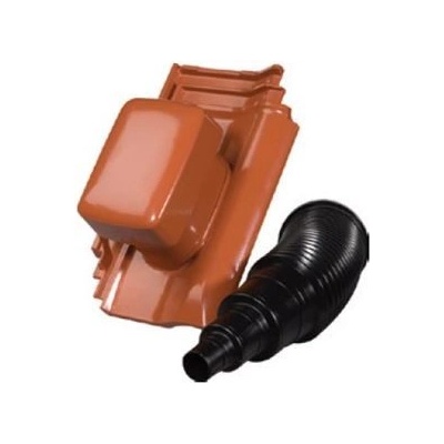 Walther W6v komplet odvětrání kanalizace hnědá