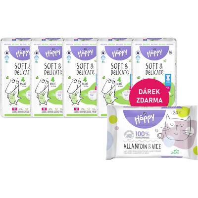 Bella Happy Soft & Delicate BigPack 4 8-14 kg 310 ks 5x62 ks