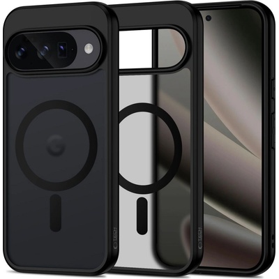 Tech-Protect Твърд кейс с MagSafe пръстен за Google Pixel 10 / 10 Pro от Tech-Protect MagMat - Matte Black (5906302330300)