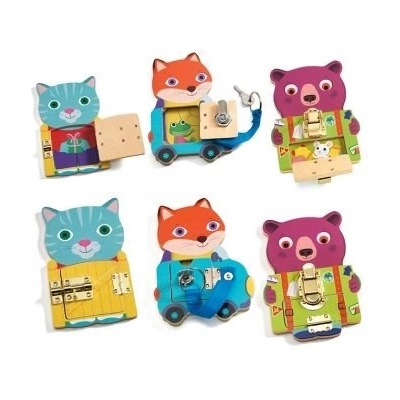 DJECO - Дървена игра - Отключи DJ01664