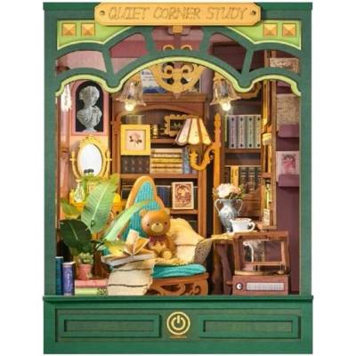 Rolife 3D puzzle Cotor de carte Quiet Corner Study 185 ks