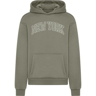 Mister Tee New York Fluffy Hoody paleolive XXLUB-MT3621-18328 - Бял, размер S