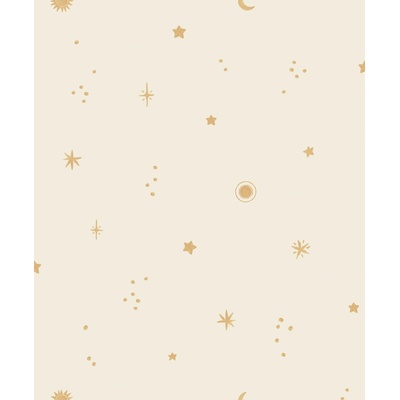 Grandeco LD3619 Dětská vliesová tapeta na zeď Little Dreamer, rozměry 0,53 x 10,05 m