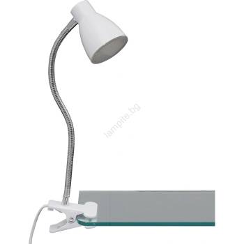 Briloner 2615-016P - LED Лампа с щипка GRIP LED/2, 5W/230V бял (BL1443)