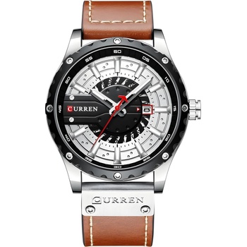 Curren Часовник curren ha-14245 - Кафяв / Сребърен kp14245 (ha-14245)