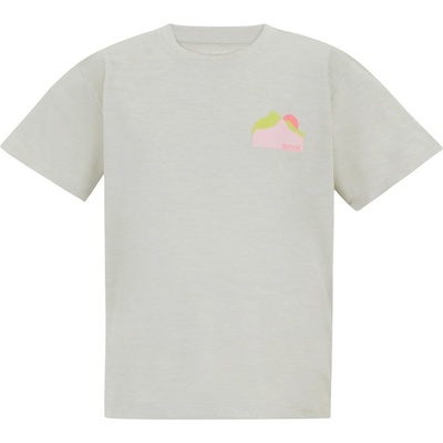 Regatta Детска спортна тениска Regatta Kid's Aria Sport shirt - Dawn Grey Marl - размер 9-10 Years (704-6359-0114)