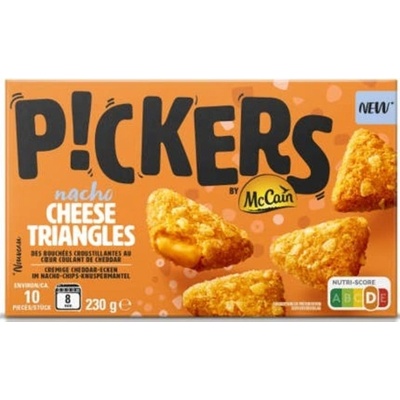 McCain Pickers Nacho Cheese Triangle 230 g