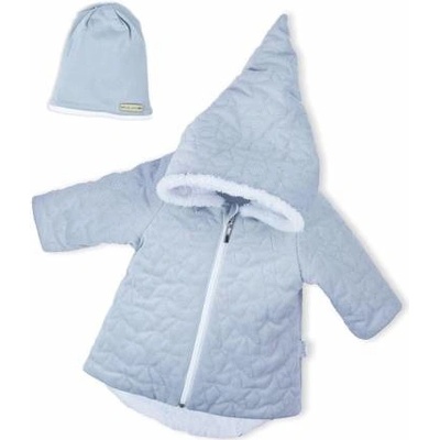Nicol zimný dojčenký kabátik s čiapočkou kids Winter modrý