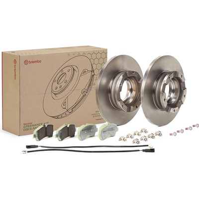 Sada bŕzd, Kotúčová brzda BREMBO KT 10 018 (KT10018)