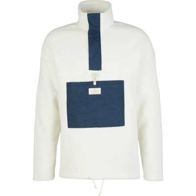 Amundsen Sports Мъжки поларен пуловер Amundsen sports Vagabond Waxed Fleece Fleece jumper - Natural / Navy - размер XL (005-6445-0214)