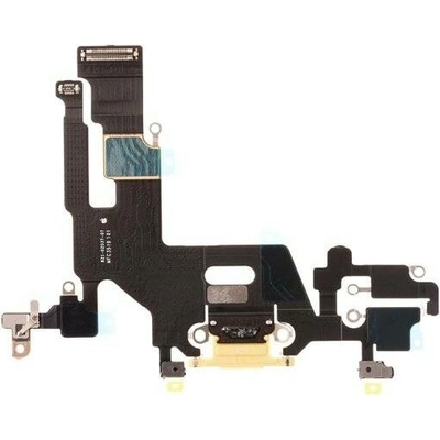 Charging Dock Connector Flex Yellow pro Apple iPhone 11 (Genuine)