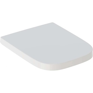 Geberit Selnova Square - Седалка за тоалетна чиния, дуропласт, SoftClose, бяла 501.557. 01.1 (501.557.01.1)