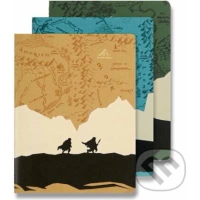 Moleskine zošity Lord of the Rings set 3 ks linajkovaný
