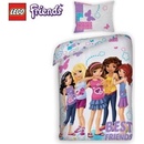 Halantex Obliečky Lego Friends bavlna 140x200 70x90