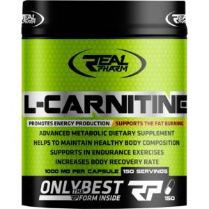 REAL PHARM L-Carnitine 1000 mg [150 капсули]