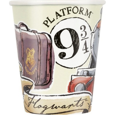 UNIQUE Papierové poháre Harry Potter .