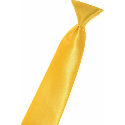 Výrazná chlapecká kravata žltá