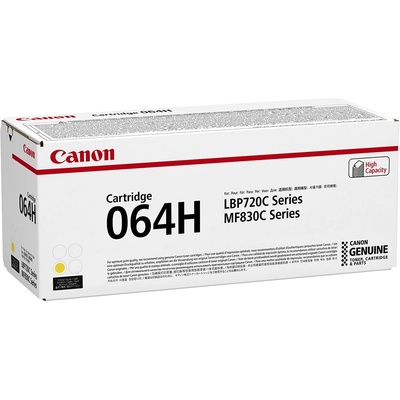 Canon 064HY 4936C002 жълт (yellow) оригинален тонер (4932C002)