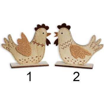 Slepička dřevo 14,5cm mix