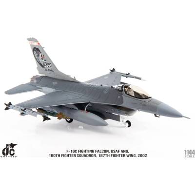 JC Wings F-16C Fighting Falcon USAF 187th FW 100th FS AL ANG 2002 1:144
